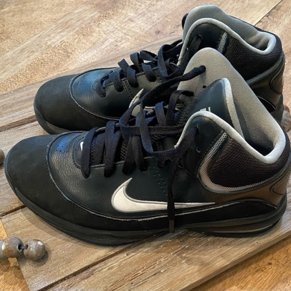 Nike Elite Air Max‎ Black High Top Men’s Size 7.5 Basketball Shoes